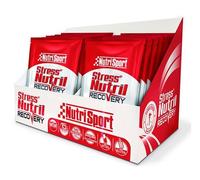 NUTRISPORT StressNutril Batido Recuperador | Bebida Post Entreno | Complemento Alimenticio para Deportistas| Reduce Fatiga, Antioxidante, Aumento Masa Muscular | Sabor Naranja | 20 Sobres Monodosis