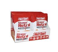 NUTRISPORT StressNutril Batido Recuperador | Bebida Post Entreno | Complemento Alimenticio para Deportistas| Reduce Fatiga, Antioxidante, Aumento Masa Muscular | Sabor Naranja | 20 Sobres Monodosis