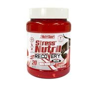 NUTRISPORT - StressNutril Recovery Chocolate 800g | Recuperador Muscular Post Entreno con Proteína Whey y Carbohidratos | Complemento Alimenticio para Deportistas | 20 Dosis