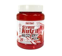 NUTRISPORT - StressNutril Recovery Sandía 800g | Recuperador Muscular Post Entreno con Proteína Whey y Carbohidratos | Complemento Alimenticio para Deportistas | 20 Dosis