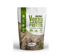 NUTRISPORT Vegan Protein Guisante y Arroz | Complemento Alimenticio | Proteína Vegetal | Aporte de Vitaminas y Minerales | Sabor Chocolate y Avellanas | Paquete de 468gr
