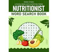 Nutritionist Word Search Book: Nutrition Related Terms Themed Puzzles