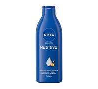 NIVEA Leche corporal Nutritivo – Aceite de almendras y ácido hialurónico – 250 ml