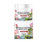 Nutritivo Para Nenúfares De Estanque - 200 G De Polvo Natural Para El Cuidado De Flores Acuáticas Y La Alimentación De Plantas | Solución Fertilizante Para Jardines Acuáticos, Estanques De Loto, Culti