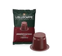 Nutritrust (Classico, 100 cápsulas) - Caffe Lollo PassionEspresso - Cápsulas de espresso compatibles con NESPRESSO - Café italiano de Napoli - Fabricado en Italia