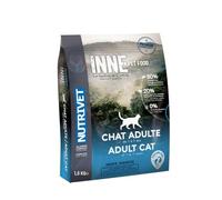 NUTRIVET - INNE Chat - Croquetas sin Cereales - Gato Adulto - Pescado - 80% Ingredientes de Origen Animal - 1.5 kg