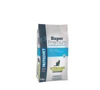 NUTRIVET - Super Premium - Gato Esterilizado - Croquetas Sin Trigo - Gato - Rico en Proteína Animal - 8 kgs