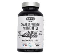 Nutrivie Carbón Vegetal Activo Cúrcuma y Diente de León Vegan 120 comprimidos