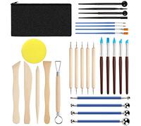 Nuts OT nuts 29 Ceramica para Modelar Herramientas Ceramica Arcilla Palillos de Modelar Herramientas Arcilla Polimerica Alfarería Kit Adultos Arcilla de Esculpir Herramientas