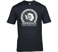 NUTS SNACKS Inspired by John Carpenter's The Thing Outpost 31" Christmas T Shirts Men Black 3XL