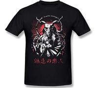 NUTS SNACKS Men's The Ancient Magus' Bride Short Sleeve Top T-Shirt Black L