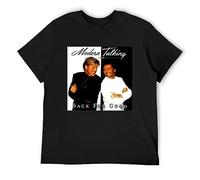 NUTS SNACKS Modern Talking Back For Good Album Cover Men T-Shirt DTG Black XXL