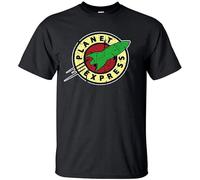 NUTS SNACKS Planet Express Summer Short Sleeve O Neck T Shirts Black M