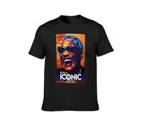 NUTS SNACKS Ray Charles Iconic Mens T-Shirt Casual Cotton Unisex Tees Tops Black L