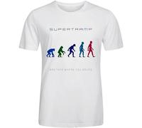 NUTS SNACKS Supertramp Brother Where You Bound Shirts 100 Cotton Men Crew Neck White S