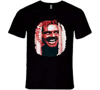NUTS SNACKS The Shining Jack Nicholson Stanley Kubrick Here'S Johnny Retro Rare Music T Shirt Black S