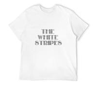 NUTS SNACKS The Stripes Jack Band T-Shirt White XL