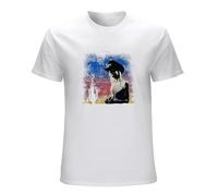 NUTS SNACKS Vintage Reprint 1988 Johnny Winter Cotton Men T-Shirt White M