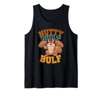 Nutty Built Buff Muscle Squirrel Diversión Camiseta sin Mangas