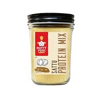 Nutty Yogi Sattu - Indian Protein Mix I Plant Protein I 100% Vegan, Natural, Nutritious, High Fiber, Healthy, Boosting Immunity I Post Workout, Diet Shake - 100gm (Pack of 2)