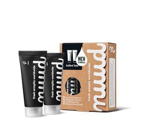 NUUD Smarter Pack - Nueva fórmula - Crema vegana natural desodorante contra el olor a sudor - Cosmética natural sin aluminio, alcohol, productos químicos y pruebas en animales - suficiente para 20