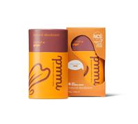nuud stick deo | 45 gramos | desodorante natural, sin químicos, NCS vegano, 48 horas, sin perfume, sin aluminio, sin alcohol, unisex, 6-7 semanas (naranja y jengibre)