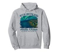 Nuuk Groenlandia Souvenir Reino de Dinamarca Océano Ártico Sudadera con Capucha