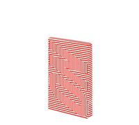 Nuuna Cuaderno A6, Graphic S - On - Off | Diario con puntos, 2,5 mm, 176 páginas numeradas, papel premium de 120 g, piel blanca, producción sostenible en Alemania