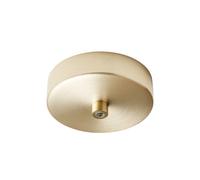 Nuura Aps Placa de techo Nuura Canopy 1, latón satinado