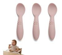 NUUROO Ella Silicone Spoon 3-Pack - Woodrose