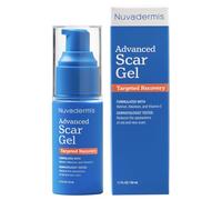 NUVADERMIS Gel para cicatrices - Retinol, alantoína, vitamina E, betaína - Para cesárea, abdominoplastia, cicatrices queloides - Manejo de cicatrices posquirúrgicas - Botella con bomba de 1.7 oz