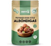 NUVEG Pack 2 Preparado Veggie de Albóndigas, Alto en Proteínas y Fibra, Vegana, Sin Gluten y Sin Lactosa, Comida Preparada en Conserva, Fácil y Rápida, 200g