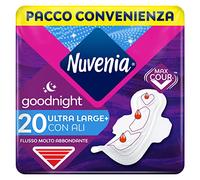 Nuvenia Compresas Ultra Noche con Alas Paquete de 20-220 g