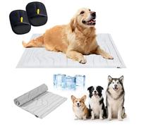 Nuvica TempBalance - Tapete de refrigeración para mascotas, tapete grande de gel frío autoenfriable, para mascotas, perros, gatos, alivio del calor, lavable para jardín, cama, hogar y asiento de coche