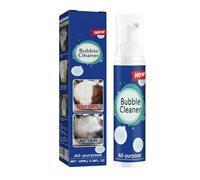 Nuvilux - Limpiador de burbujas, aerosol multiusos Nuvilux, potente manchas, removedor de grasa y suciedad, limpiador de manchas de aceite pesado espumoso, spray multifuncional para cocina (1 unidad)