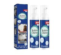 Nuvilux - Limpiador de burbujas, aerosol multiusos Nuvilux, potente manchas, removedor de grasa y suciedad, limpiador de manchas de aceite pesado espumoso, spray multifuncional para cocina (2 unidades