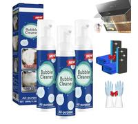 Nuvilux - Limpiador de burbujas, spray limpiador desengrasante mágico Nuvilux, aerosoles de limpieza de burbujas multiusos, espray de burbujas para eliminar grasa y suciedad, espuma de cocina