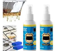 Nuvilux Magic Degreaser, All Purpose Cleaner Spray, Heavy-Duty Foaming Degreaser, Kitchen Cleaner Spray, for Stubborn Stains, Domestic Cooktops,Range Hoods,Grime and Grease (2, Pcs)