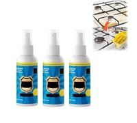 Nuvilux Magic Degreaser, Magic Degreaser Cleaner Spray, Kitchen Cleaner Spray, Multi Purpose Wash Free Cleaning, Taprinferior For Pots And Pans (3Pcs)