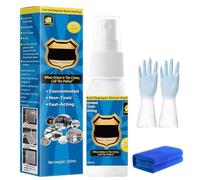 Nuvilux - Spray limpiador desengrasante mágico, multiusos sin lavado, limpiador mágico en aerosol, limpiador de cocina, desengrasante en aerosol para limpiar todas las superficies de la cocina del