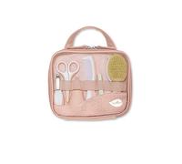 Nuvita 1146 | Set Completo para el Cuidado del Bebé | Neceser de Baño | Belleza para Bebés | Tijeras para Uñas y Cabello | Ideal para Guardería y Viajes | Libre de BPA | English Rose
