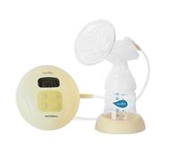 Nuvita 1286 Materno Life Sacaleches - Extractor de Leche Eléctrico con Tecnología 2 + 1 Fases - Auto Masaje - 5 Niveles de Intensidad de Extracción - 0% Reflujo Garantizado - 0% BPA - Diseño Italiano