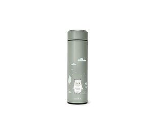 Nuvita 4455 | Contenedor Térmico para Alimentos Digital | Termo para Alimentos Calientes y Fríos | Contenedor para Comida de Bebés | Termo para Comidas Calientes | Termo para Niños | Sage Green