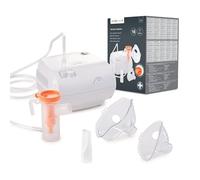 Nuvita 5023 Aerosol de Pistón para Terapia Respiratoria Eficaz - Nueva Versión del Modelo 5020, Alto Rendimiento, Bajo Nivel de Ruido, Compatibilidad con Todos los Medicamentos