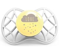 Nuvita Chupete Tetina Simétrica +6m Gris y Amarillo 1 ud