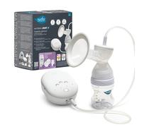 Nuvita Materno Smart 1287X - Sacaleches eléctrico individual recargable de 3 fases - Incluye: 5 bolsas para leche, 1 adaptador para conectar el extractor de leche a las bolsas, 10 discos absorbentes