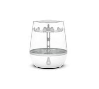Nuvita Sterieasy 1083 - Esterilizador Biberon A Vapor Eléctrico - Hasta 6 Biberones En Solo 6 Minutos - Bandeja Acero Inoxidable Fácil De Limpiar - Sin Bpa - Marca Europea, Multicolor