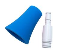 Nuvo Instrumental n515swbl blanco con azul guarnecido Estire la jsax Kit