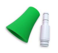 Nuvo jSax Straight Neck Conversion Kit White with Green Trim