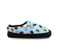 NUVOLA. Zapatillas de casa Mostro para Mujer y Hombre, Azul, 38/39 EU
